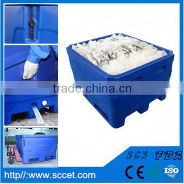 fish farming equipment chilly fish carrying tank plastic fish cage large fish cooler box