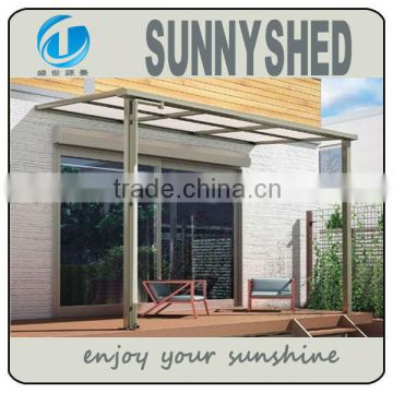 sun shading with Aluminum Patio Covers with pc panel