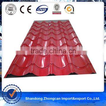 0.55mm Zinc60 Painted Galvanized Roof/PPGI Corrugated Sheet for Sale