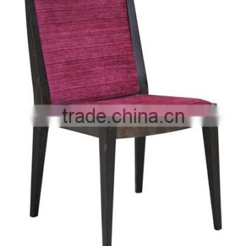 fancy wood fabric design chair for restaurant HDC1259
