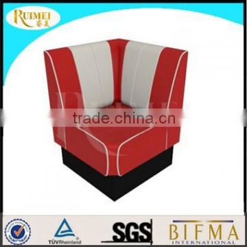 BF006Chinese Wholesale Upholstered Restaurant Single Booth