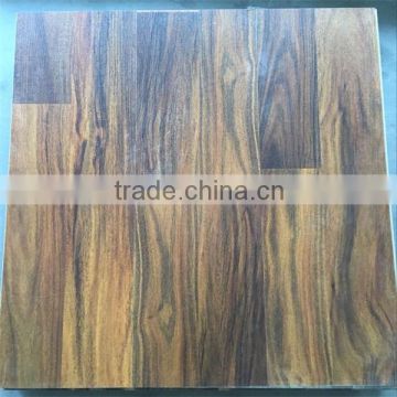 hdf embossed and flat surface flooring for exportation