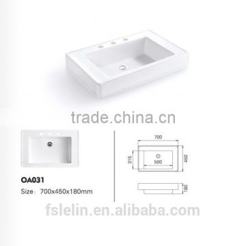 LELIN acrylic basin & artificial stone kichen sink & man-made vanity LOA-031