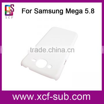 Popular 3D sublimation plastic case for Samsung Mega 5.8/6.3