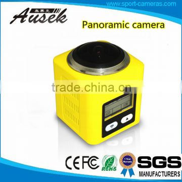 360 Panoramic,Annular,vr mode,round,inner rim,half round,with 8 effect 4K 30fps WiFi 360 degree Action Camera Cube 2.4GHZ remote                        
                                                Quality Choice