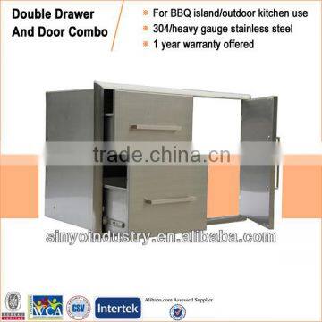 Barbecue Storage Drawers and Doors