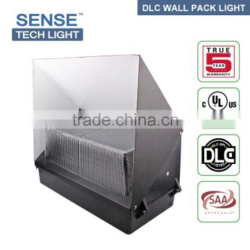 2016 UL Certificate tempered glass 120W outdoor LED wall pack light with 5 years warranty