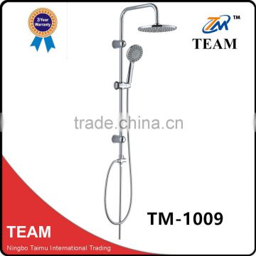 TM-1009 Ningbo Taimu Hot sale wall mounted bathroom shower column set high quality