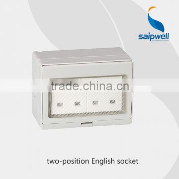 250V 13A Waterproof Switch And Outlet Waterproof Light Dimmer Switcher(SP-2S)