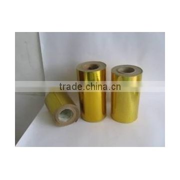 Metalize gold PVC , plastic PVC sheet thermoform/vacuum forming
