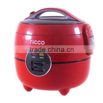 mini plastic rice cooker of 1.0L with 3 in 1 functions