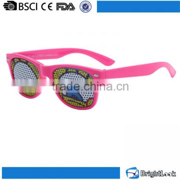 Wholesale glasses china promotional kids sunglasses with customized stickers