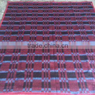 2016 most comfortable soft recycled cotton tartan blanket 2