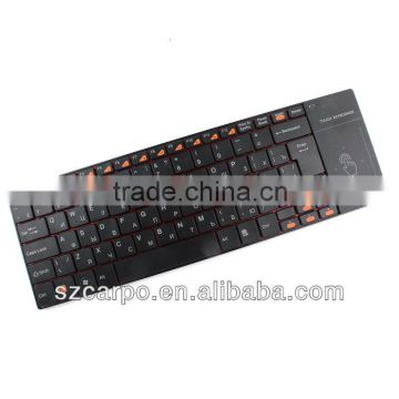 High quality Russian wireless touch keyboard for pc H109 /all the different versions