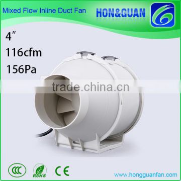 3"/4"/5"/6"/8"/10"/12" Mixed Flow Inline Duct Fan