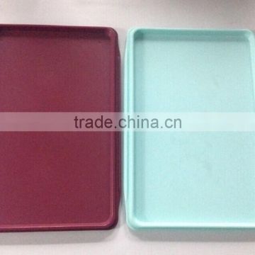 1/2 Size rectangular plastic food tray