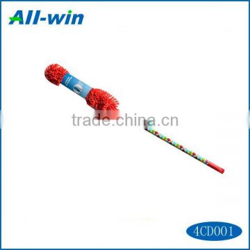 High-quality single-face chenille duster with extendable metal handle