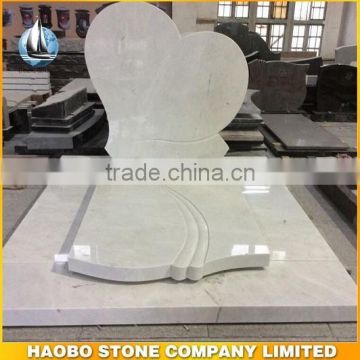 Haobo China Marble White Wholesale Tombstones