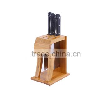Aonong Customizable Bamboo Knife Storage Block/Knifves Holder /Rack