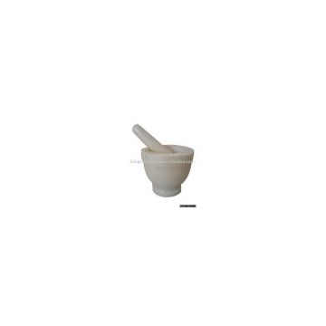 MARBLE MORTAR AND PESTLE 1