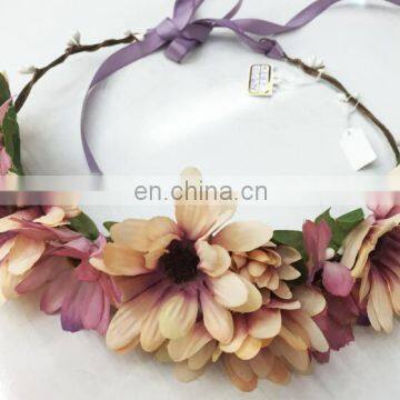 Eco-Friendly India FlowerHeadband Garland Decoration For Halloween FH2270