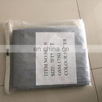 Waterproof pe tarps fabrics for ground sheet for outdoor cover