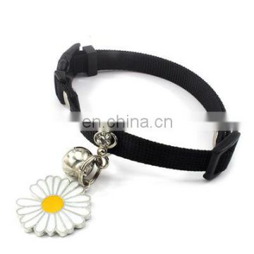 Wholesale pet collar cat dog accessories pet neck collar daisy Sunflower pendant