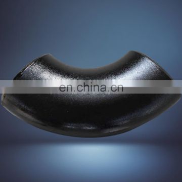 ERW Can Be Typed LOGO Black Paint Anti-rust 90 Degree Elbow