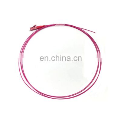 Fiber Optic Pigtail violet om4  0.9mm  PVC/LSZH 1m lc fiber optic pigtail
