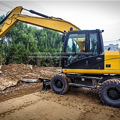 Chinese  New small mini excavator  800kg micro mini excavator with aguer hammer attachments