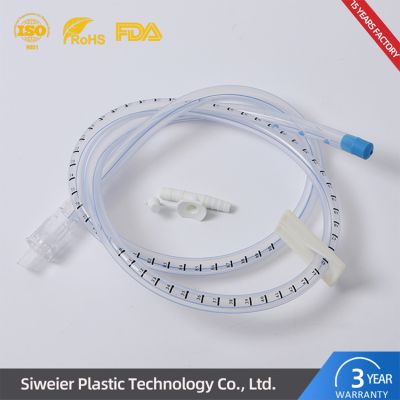 Silicone F32-F40 Sterile Medical Transparent with or Without X-ray Line Stomach Tube