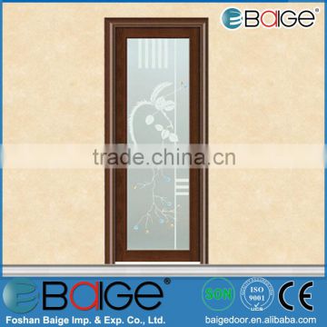 BG-AW9070 single leaf door bathroomt Aluminum alloy door