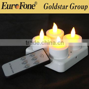 CL213804RY new design magic Rechargeble LED remote church candle light