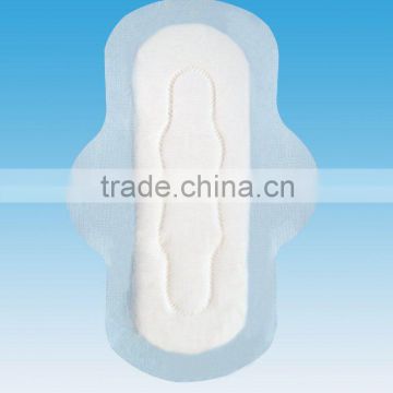 245mm super absorbent sanitary napkin with wings