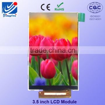 TN type 3.5 inch tft lcd panel 320*480 with HX8357D