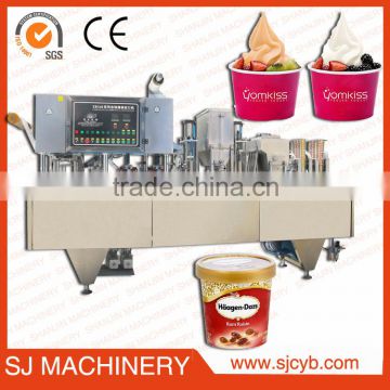 Manufacturers selling ice cream cup filling sealing machine / cup filling and sealing machine