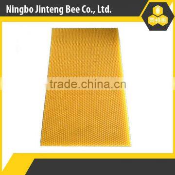 beekeeping yellow beeswax foundation sheet