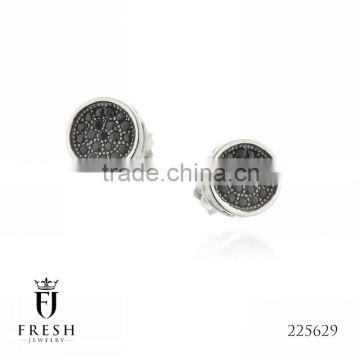 Fashion 925 Sterling Silver Earring - 225629 , Wholesale Silver Jewellery, Silver Jewellery Manufacturer, CZ Cubic Zircon AAA