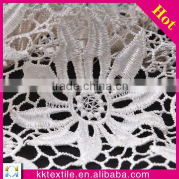 2014 simple flowr chemical lace fabric for garment