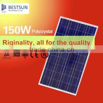 Solar panels 150w polycrystalline