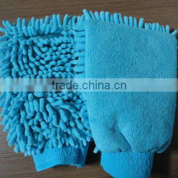 microfiber car cleaning mitt