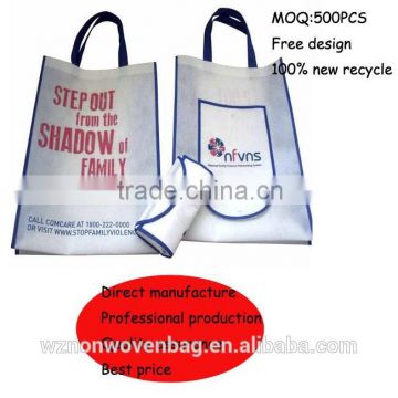 80gsm non-woven foldable shopping bag