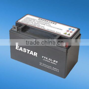 High dry charged performance Lead Acid maintenance free battery of motorcyle battery ,E-bike battery
