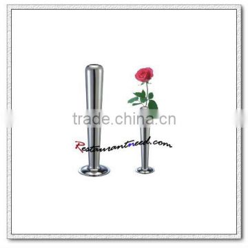 T184 H195mm Stainless Steel Single Flower Vase