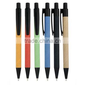 Eco Friendly Recycled Paper Ballpoint Pens business promotional gifts