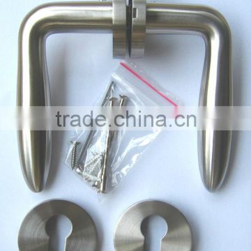 HS036 Stainless steel solid casting lever door handle