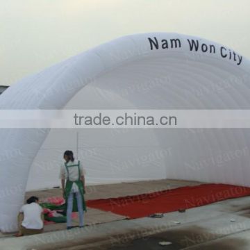 Factory Sale Big White Inflatable Tent Stage