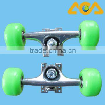 Skateboard wheels and trucks sets, 5inch Skateboard Trucks, 52x30mm skateboard wheels