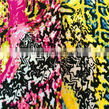 FDY SPANDEX PRINTED FABRIC