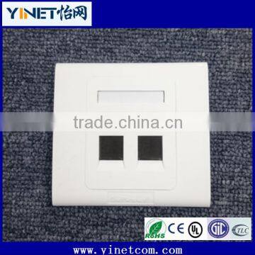 RJ45 Keystone Jack Faceplates suit for CAT5e CAT6 connecting